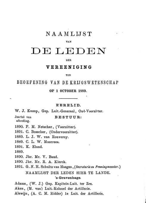 ledenlijst 1889
