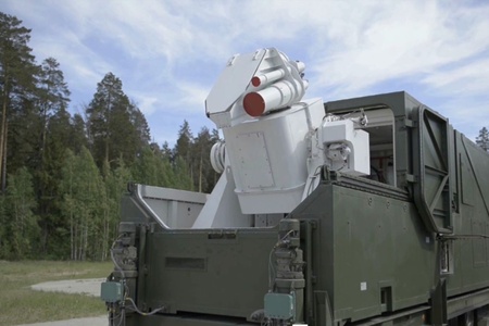 Russische counterspace lasersysteem Peresvet