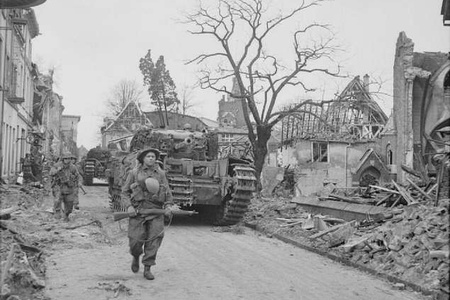 British Army in Kleve